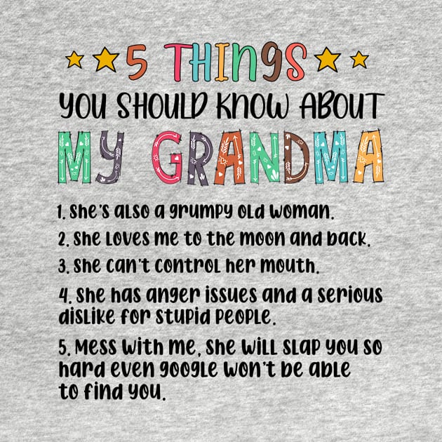 5 Things You Should Know About My Granma by TuckerMcclainKNVUu